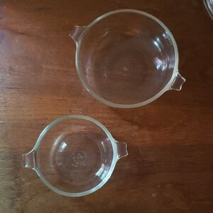 2 Vintage Pyrex Oven safe Bowls